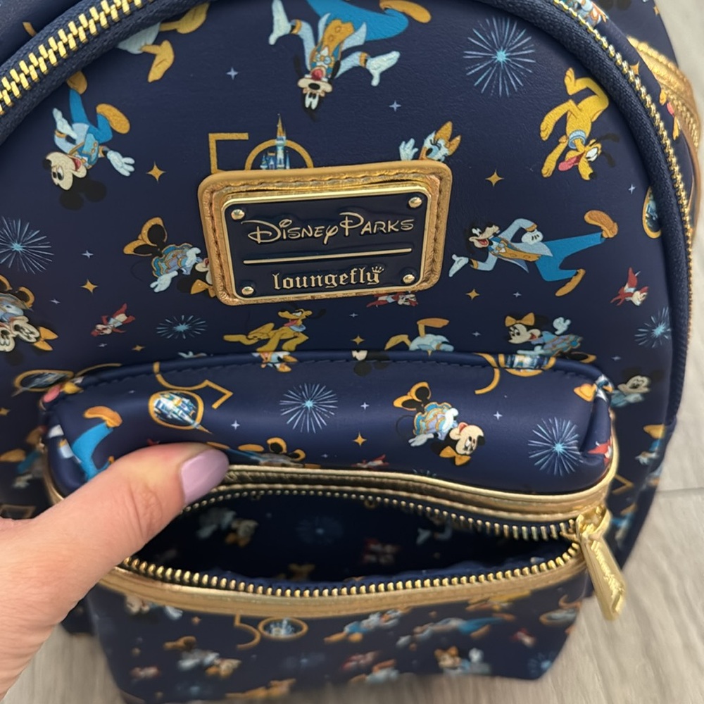 Disney Parks Loungefly - Disney 50th Celebration / Never Used - Picture 6 of 6